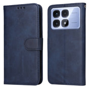 For Redmi K70 Ultra Classic Calf Texture Flip Leather Phone Case(Blue)