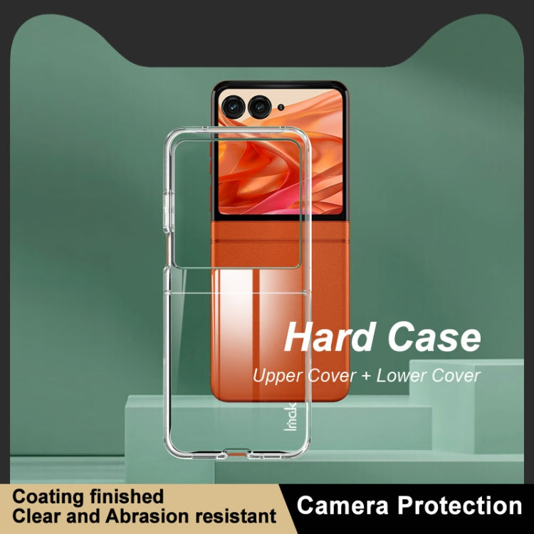 For Motorola Razr 50 / Razr 2024 IMAK Wing II Wear-resisting Crystal Protective Case