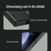For Samsung Galaxy Z Fold6 5G NILLKIN Flex Pure PC + Liquid Silicone Phone Case with S Pen(Green)