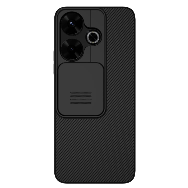 For Xiaomi Poco M6 4G NILLKIN Black Mirror Series Camshield PC Phone Case(Black)
