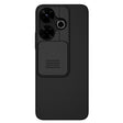 For Xiaomi Poco M6 4G NILLKIN Black Mirror Series Camshield PC Phone Case(Black) - free shipping - PMC TechLife - Order now!
