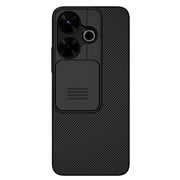 For Xiaomi Poco M6 4G NILLKIN Black Mirror Series Camshield PC Phone Case(Black)