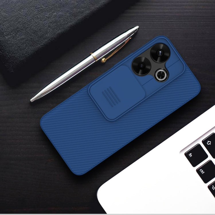 For Xiaomi Poco M6 4G NILLKIN Black Mirror Series Camshield PC Phone Case(Black)