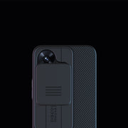 For Xiaomi Poco M6 4G NILLKIN Black Mirror Series Camshield PC Phone Case(Black)