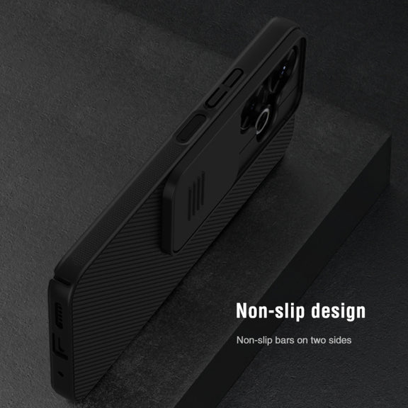 For Xiaomi Poco M6 4G NILLKIN Black Mirror Series Camshield PC Phone Case(Black)