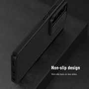 For OnePlus Nord CE4 Lite / OPPO K12x NILLKIN Black Mirror Series Camshield PC Phone Case(Blue)