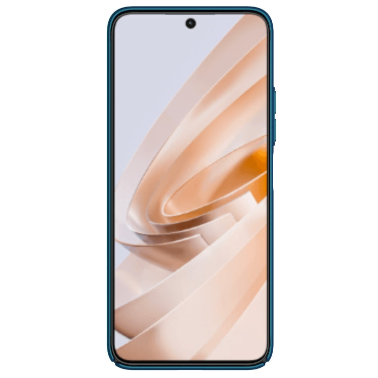 For Xiaomi Poco M6 4G NILLKIN Frosted PC Phone Case(Blue)