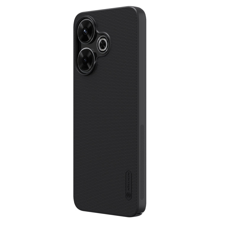 For Xiaomi Poco M6 4G NILLKIN Frosted PC Phone Case(Black)
