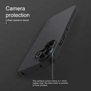For Xiaomi Poco M6 4G NILLKIN Frosted PC Phone Case(Black)