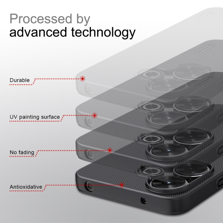 For Xiaomi Poco M6 4G NILLKIN Frosted PC Phone Case(Black)