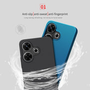 For Xiaomi Poco M6 4G NILLKIN Frosted PC Phone Case(Black)