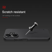For Xiaomi Poco M6 4G NILLKIN Frosted PC Phone Case(Black)