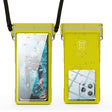 RedPepper 15m Depth Waterproof Phone Diving Pouch with Suction Cup(Yellow) - free shipping - PMC TechLife - Order now!