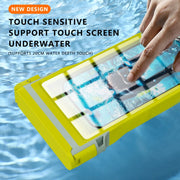 RedPepper 15m Depth Water-resistant Phone Diving Pouch with Suction Cup(Yellow)
