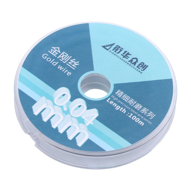 0.04mm x 100m Curved LCD Screen Separation Diamond Wire