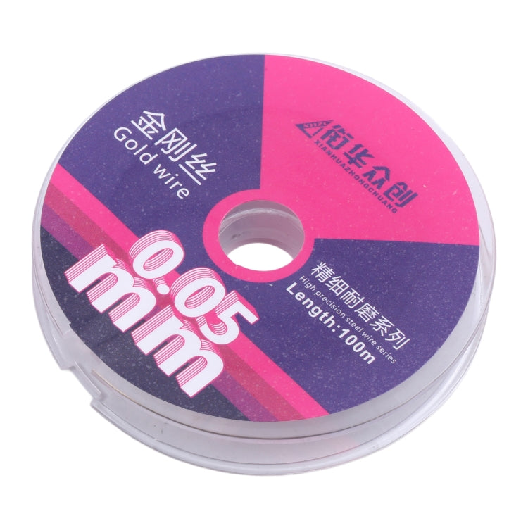 0.05mm x 100m Curved LCD Screen Separation Diamond Wire