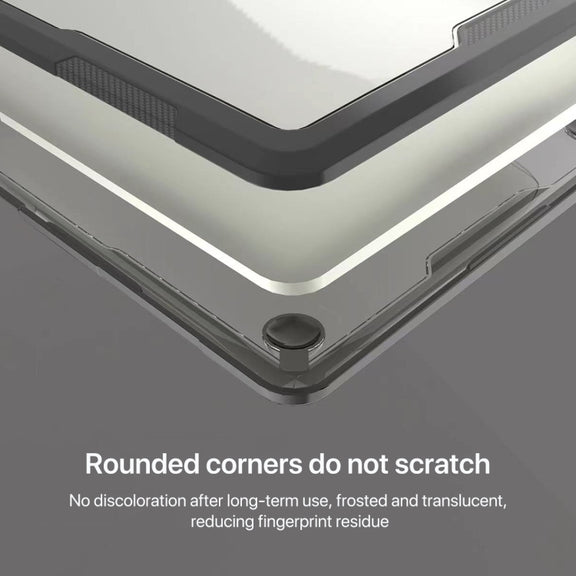 For MacBook Pro 13.3 inch A1708 Laptop TPU Hybrid PC Protective Case