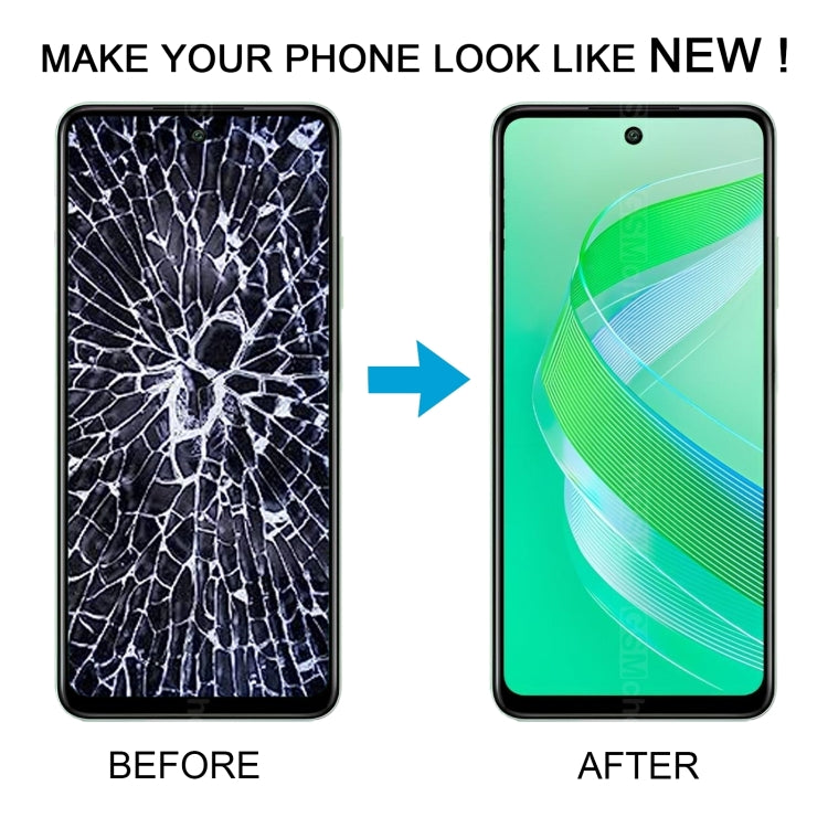 For Tecno Spark Go 2024 BG6 OEM LCD Screen with Digitizer Full Assembly