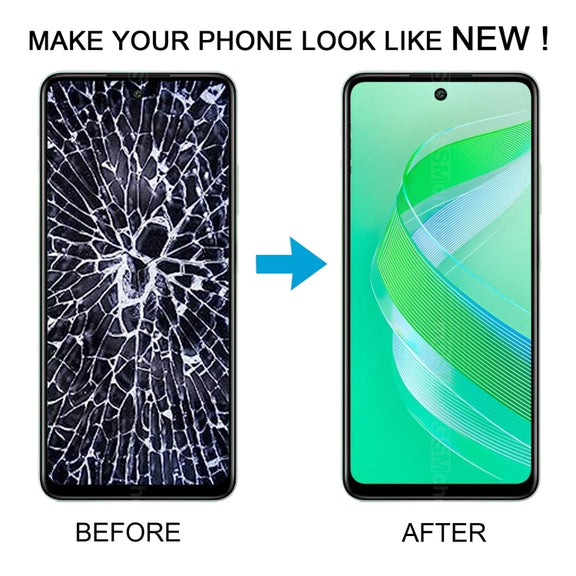 For Tecno Spark Go 2024 BG6 OEM LCD Screen with Digitizer Full Assembly