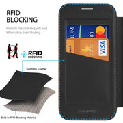 For iPhone 16 Pro Max DUX DUCIS Skin X Pro Series MagSafe Ring Holder Leather Phone Case(Black)