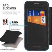 For iPhone 16e DUX DUCIS Skin X Pro Series MagSafe Ring Holder Leather Phone Case(Black)