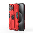 For iPhone 16 Pro Max Supersonic PC + TPU Holder Phone Case(Red) - iPhone 16 Pro Max Cases by PMC TechLife | Online Shopping South Africa | PMC TechLife | Buy Now Pay Later Mobicred