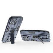 For iPhone 16 Pro Max Supersonic PC + TPU Holder Phone Case(Blue)