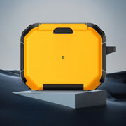 For AirPods Pro 2 Phone Holder Design Earbuds Box Protective Case(Yellow)