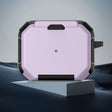 For AirPods Pro Phone Holder Design Earbuds Box Protective Case(Purple) - For AirPods Pro by PMC Jewellery | Online Shopping South Africa | PMC Jewellery | Buy Now Pay Later Mobicred