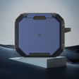 For AirPods 3 Phone Holder Design Earbuds Box Protective Case(Dark Blue) - For AirPods 3 by PMC Jewellery | Online Shopping South Africa | PMC Jewellery | Buy Now Pay Later Mobicred