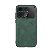 For Redmi K70 Ultra Skin Feel Magnetic Leather Back Phone Case(Green)