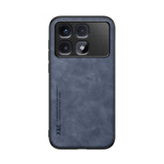 For Redmi K70 Ultra Skin Feel Magnetic Leather Back Phone Case(Blue)