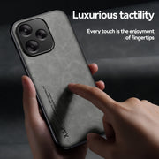 For Redmi K70 Ultra Skin Feel Magnetic Leather Back Phone Case(Green)
