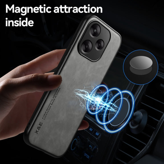For Redmi K70 Ultra Skin Feel Magnetic Leather Back Phone Case(Green)