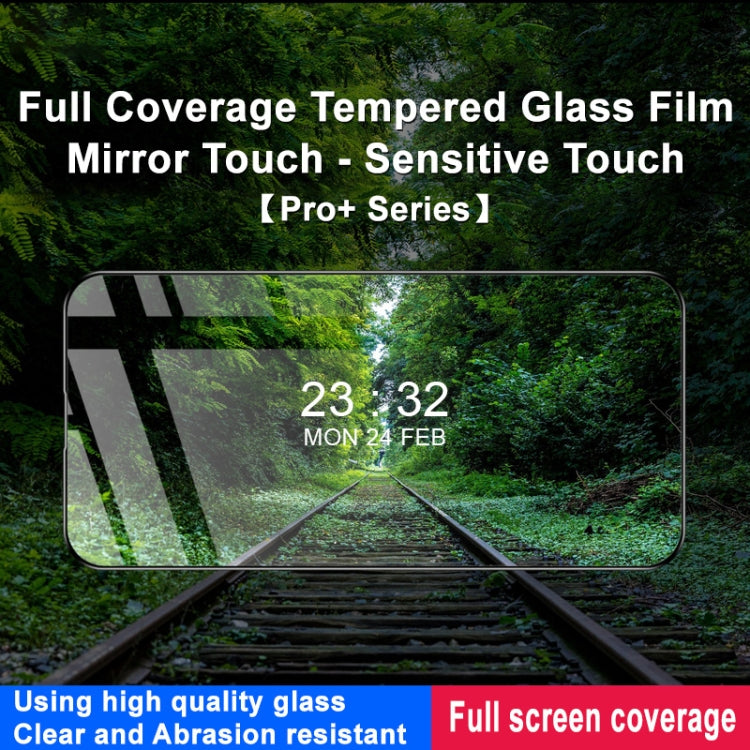 For iPhone 16 Plus imak 9H Surface Hardness Full Screen Tempered Glass Film Pro+ Series