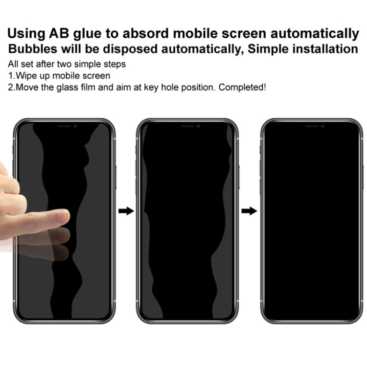 For iPhone 16 Pro imak 9H Surface Hardness Full Screen Tempered Glass Film Pro+ Series