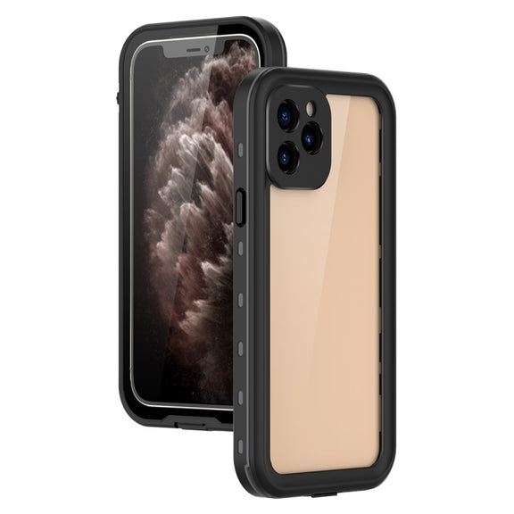 For iPhone 12 mini RedPepper Shockproof Scratchproof Dust-proof PC + TPU Protective Case(Black)