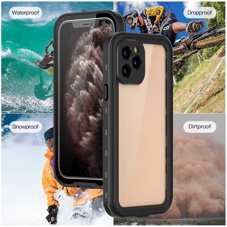 For iPhone 12 mini RedPepper Shockproof Scratchproof Dust-proof PC + TPU Protective Case(Black)