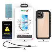 For iPhone 12 mini RedPepper Shockproof Scratchproof Dust-proof PC + TPU Protective Case(Black)