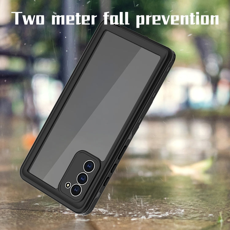 For Samsung Galaxy Note20 5G RedPepper Shockproof Scratchproof Dust-proof PC + TPU Protective Case(Blue)