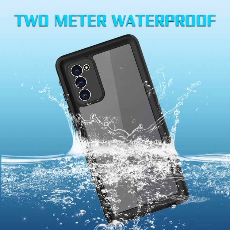 For Samsung Galaxy Note20 5G RedPepper Shockproof Scratchproof Dust-proof PC + TPU Protective Case(Blue)