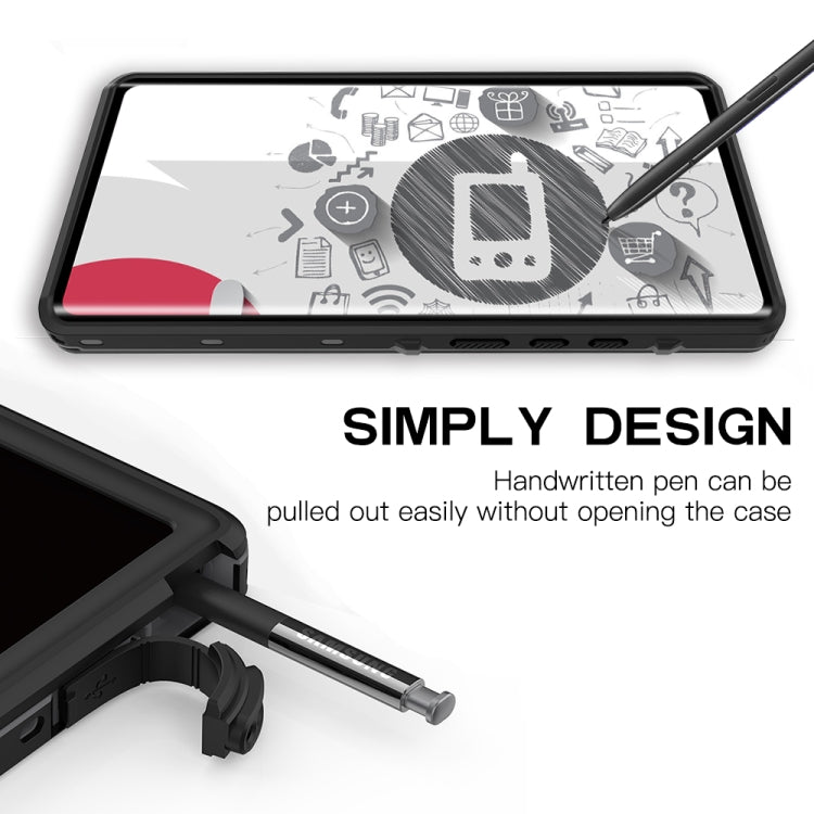 For Samsung Galaxy Note20 5G RedPepper Shockproof Scratchproof Dust-proof PC + TPU Protective Case(Blue)