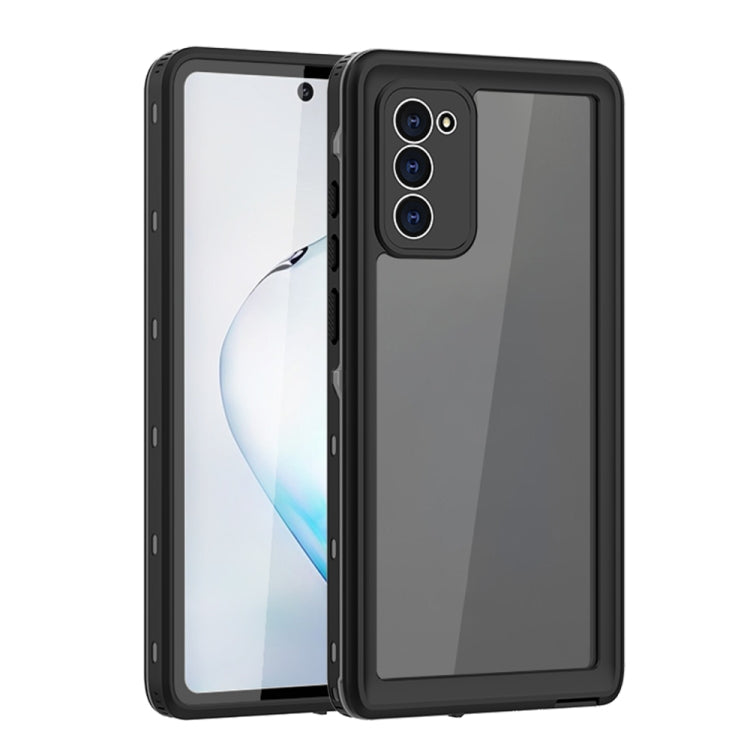 For Samsung Galaxy Note20 5G RedPepper Shockproof Scratchproof Dust-proof PC + TPU Protective Case(Black)