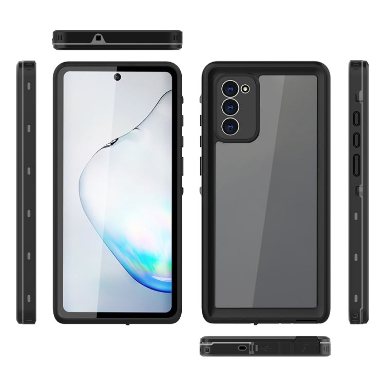 For Samsung Galaxy Note20 5G RedPepper Shockproof Scratchproof Dust-proof PC + TPU Protective Case(Black)