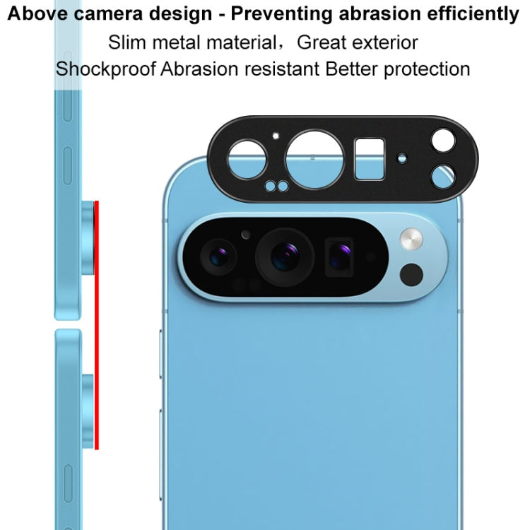 For Google Pixel 9 Pro IMAK Metal Camera Lens Protector Cover