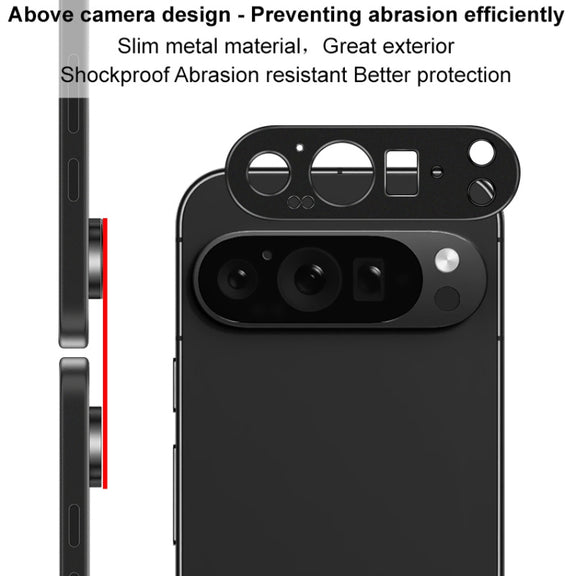 For Google Pixel 9 Pro XL IMAK Metal Camera Lens Protector Cover