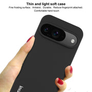 For Google Pixel 9 / Pixel 9 Pro IMAK UC-3 Series Shockproof Frosted TPU Phone Case(Black)