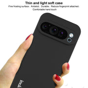 For Google Pixel 9 Pro XL IMAK UC-3 Series Shockproof Frosted TPU Phone Case(Black)