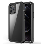 For iPhone 12 / 12 Pro RedPepper Shockproof Dust-proof Life Water-resistant Phone Case(Transparent)