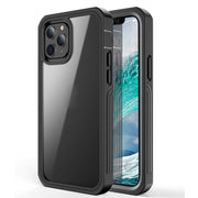 For iPhone 12 Pro Max RedPepper Shockproof Dust-proof Life Water-resistant Phone Case(Transparent)